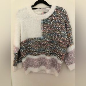 NWT Raga super soft multi colored sweater